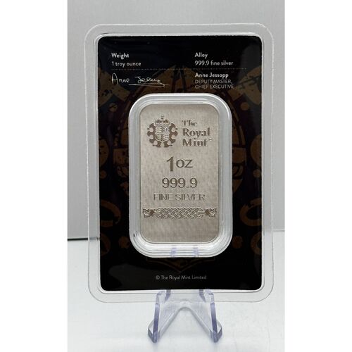 Royal mint 1 ounce Thor fine silver bar