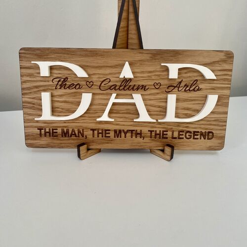 Dad quote plaque
