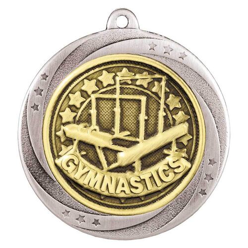 Superstar Gymnastics Medal Silver