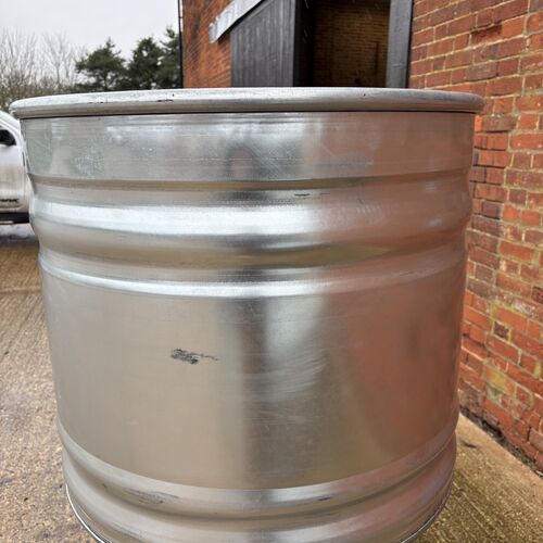 6ft oval stock tank wide version