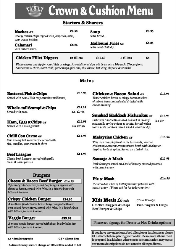 Menus