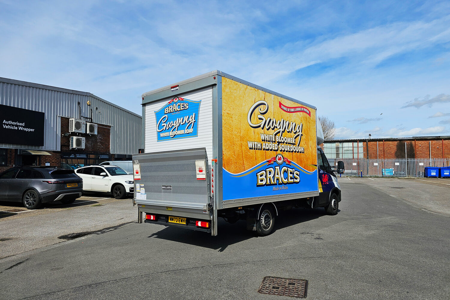 Brace's Bakery - 2x Iveco Daily Luton Box Van (Gwynny)