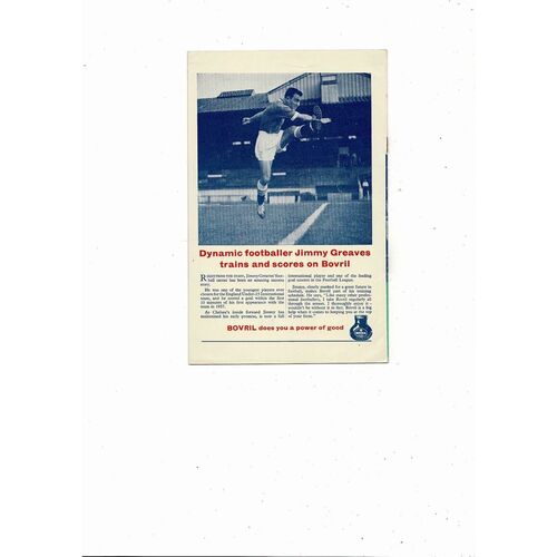 1960 Hendon v Kingstonian Amateur Cup Final Football Programme