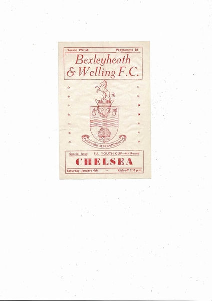 Football Programmes being listed today