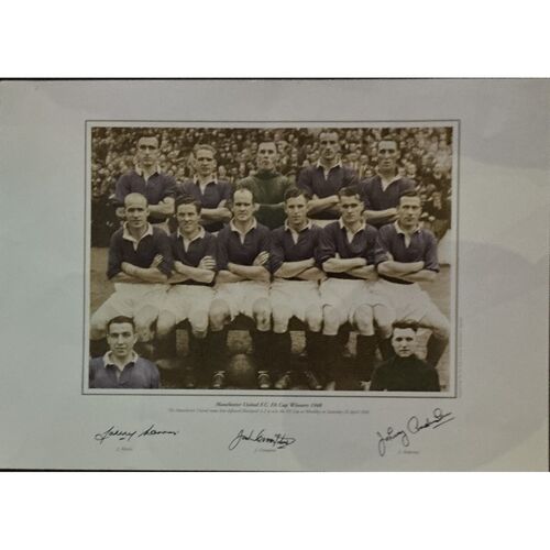 Manchester United 1948 FA Cup Winners
