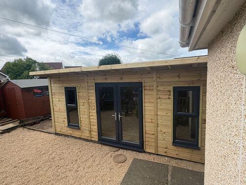 #PVC051 20x8 Pent Summer House