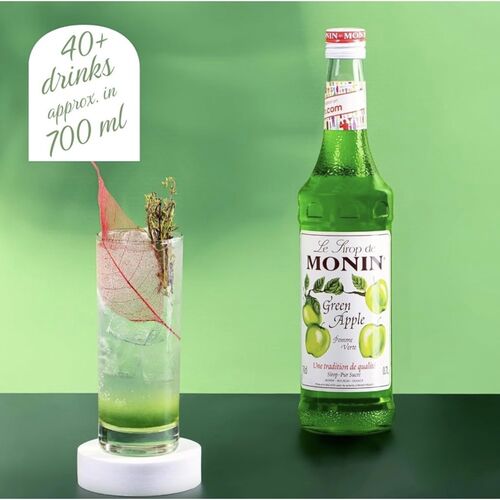 Green Apple Syrup by Monin - 700ml