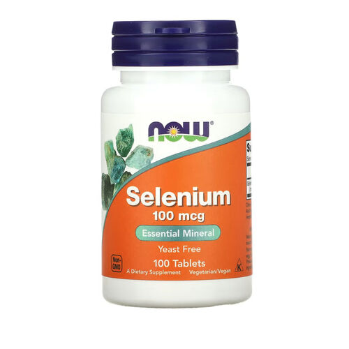 NOW Foods Selenium 100 mcg - 100 Tablets