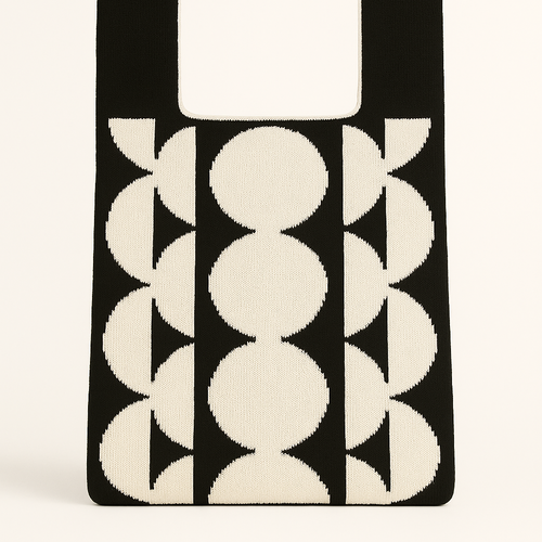 Berry Geometry Reusable Bag