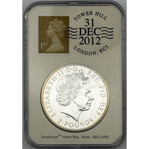 2012 Datestamp one ounce silver Britannia
