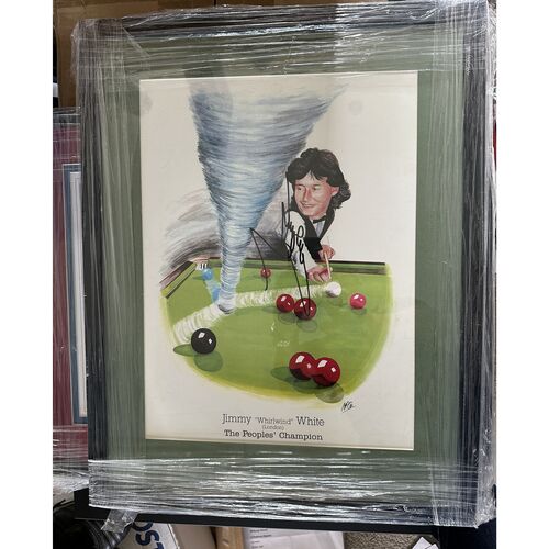 Jimmy White Signed Print
