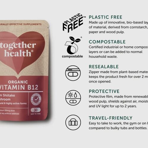 Together Health Vitamin B12 30 capsules