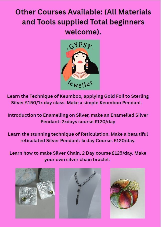 Blog #4 Jewellery Classes