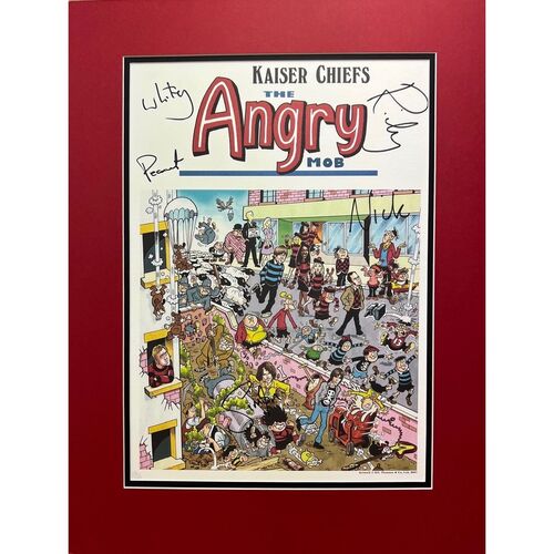 Kaiser Chiefs - Hand Signed