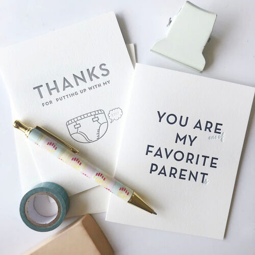 Favorite Parent Card