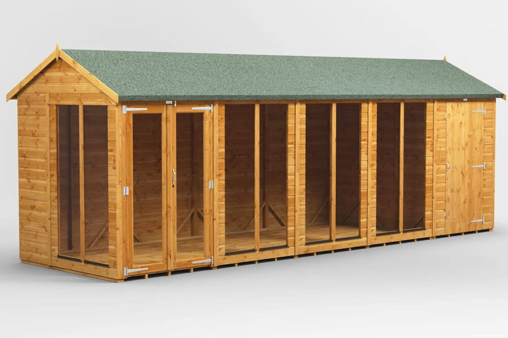 Apex Summerhouse Combi 20x6 with 4ft store