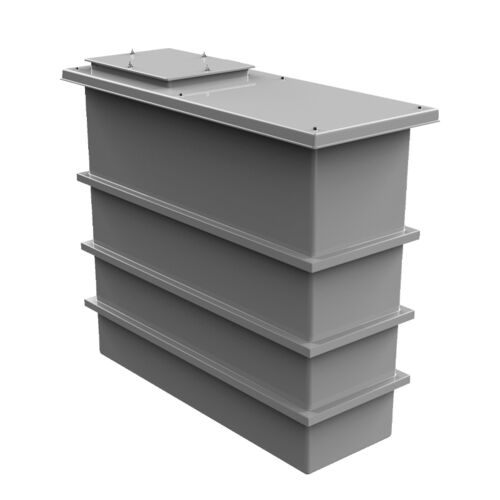 PW1050.UN 1050 Litre One Piece Un-insulated Tank