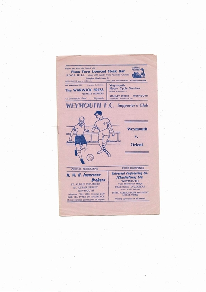 More Football Programmes being listed today