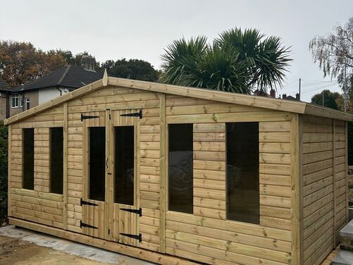 #SHA078 18x10 Apex Summer House