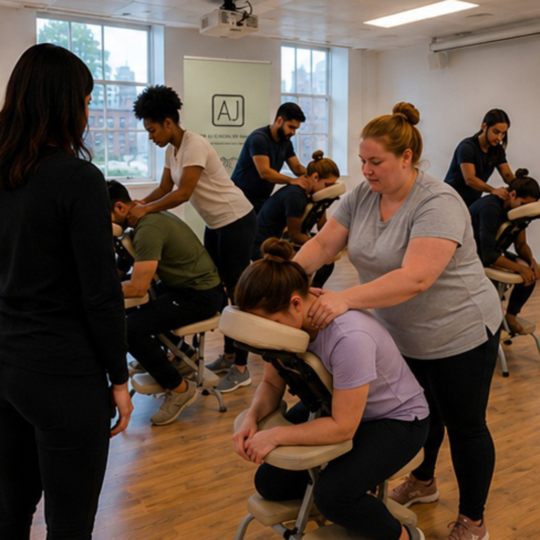 Chair Massage | The AJ School of Massage And Complementary Therapies