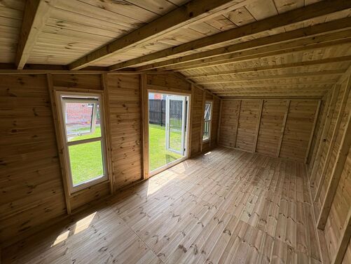 #PVC005 20x10 Apex Summer House