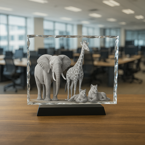 The Super Large 300x200x25mm 3D Staffa Scallop Edge Photo Frame