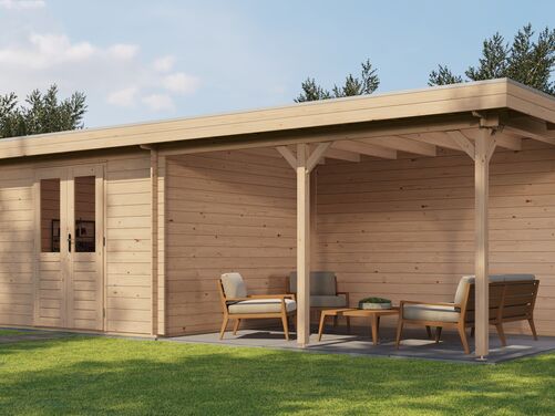 300cm x 300cm + 400cm Veranda