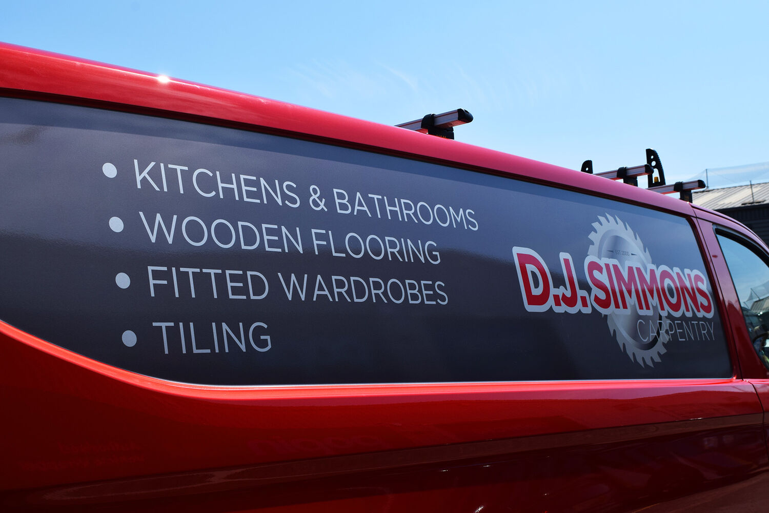 D.J. Simmons Carpentry - Ford Transit Custom