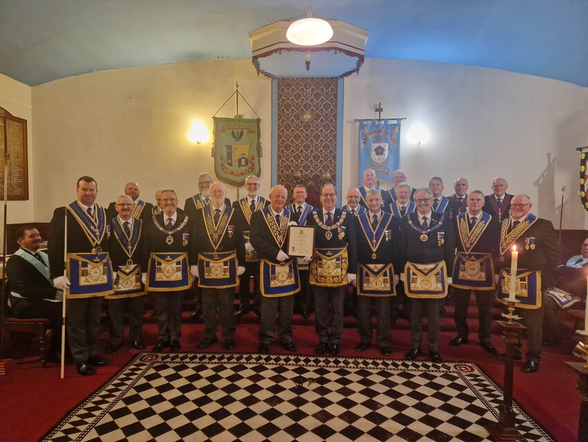 W. Bro. Kevin Hicks (PAGDC & PPGM of Mark Masons) and his remarkable 50 years in Freemasonry.