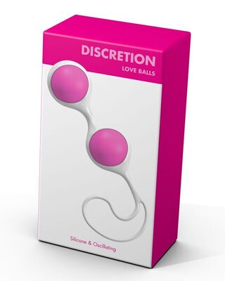 Minx Discretion Love Balls White Pink