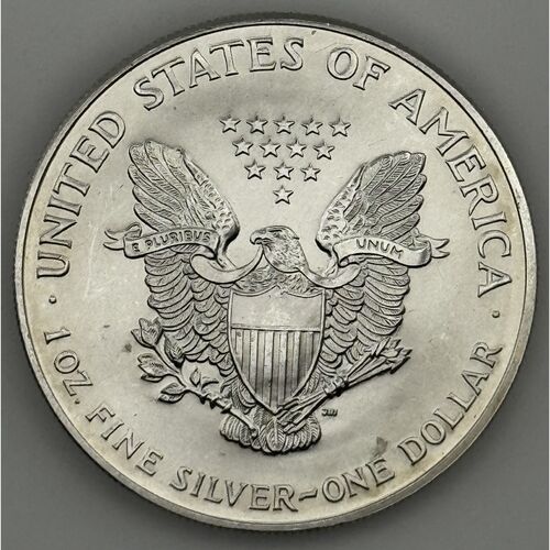2002 silver one ounce Liberty dollar