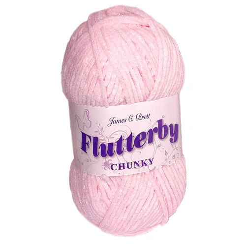 James C Brett Flutterby Sparkle Chunky