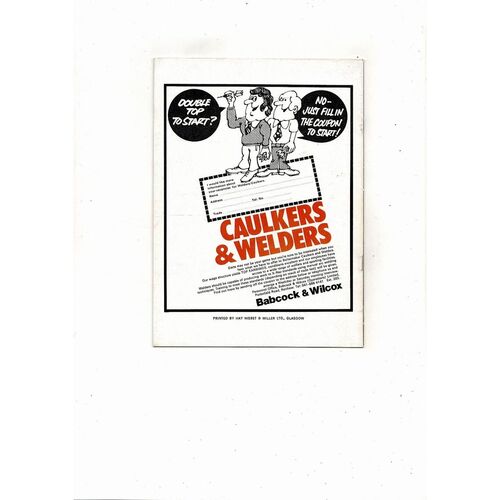 1976 Bayern Munich v St. Etienne European Cup Final Football Programme