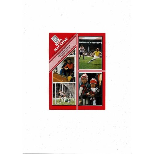 1980/81 Brentford v Chester City Football Programme