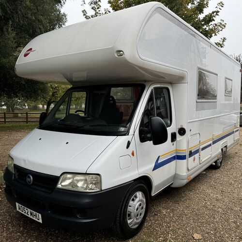 Burstner A642-2 Motorhome 5 Berth 2002 (52)reg Fiat Ducato ALKO 2.8 TD Huge Spec