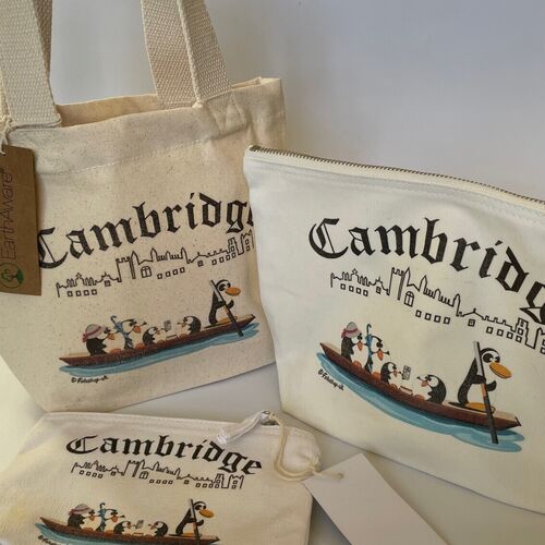 'Punting in Cambridge' Mini Tote