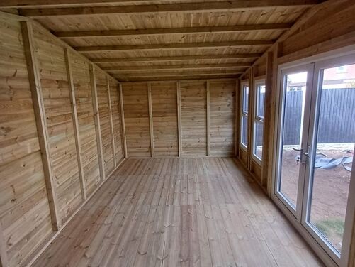 20x12 Apex Summer House / Home Bar