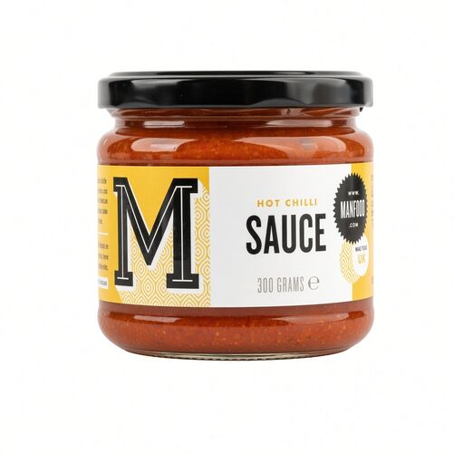 Hot Chilli Sauce - Jalapeño & Habanero by Manfood 300g