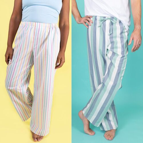 Learn to sew a pair of Pyjama Bottoms