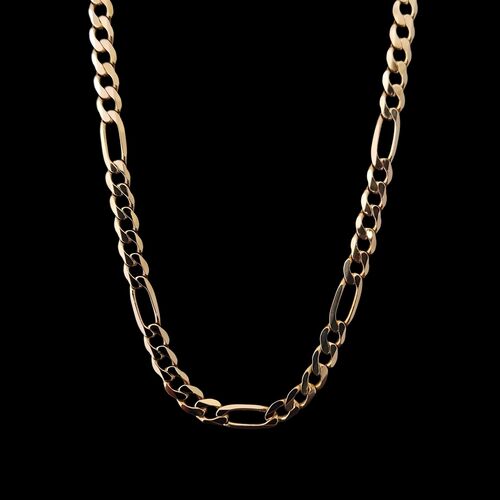 9ct 5:1 figaro chain