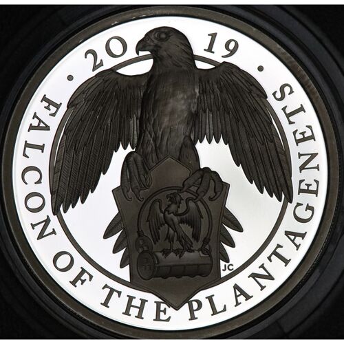 Queen beasts 2019 FDC Falcon of the Plantagenets
