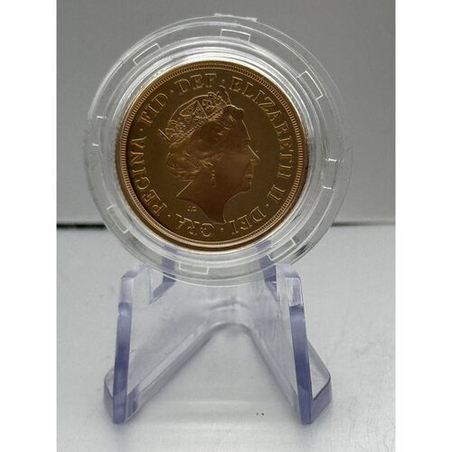 2022 Pierdfort memorial proof gold sovereign
