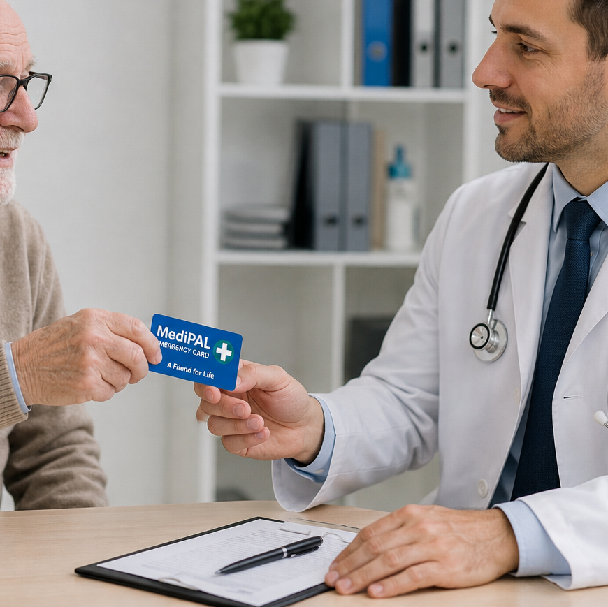 MediPAL ID Ltd  | Emergency card | Diabetic card | Dementia card