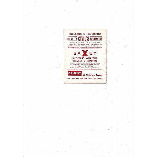 Northampton Town v Dundee United Friendly Football Programme 1963/64