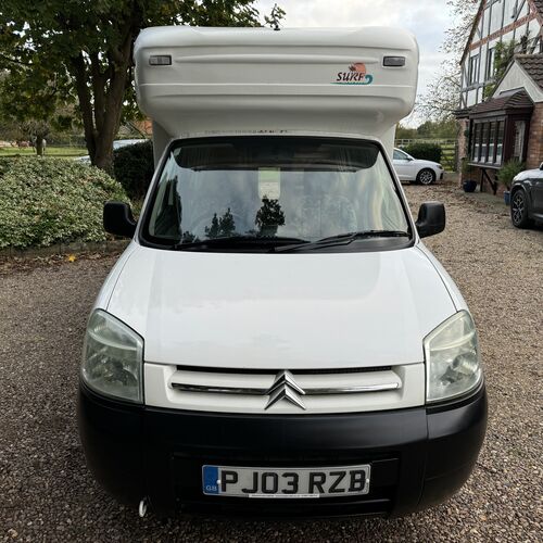2003 Nu Venture Surf Citroen Berlingo 1.9D Camper Van Motorhome - 45470 miles