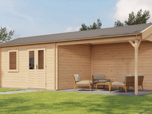 400cm x 300cm + 400cm Veranda