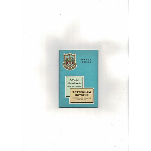 Tottenham Hotspur Football Handbook 1965/66