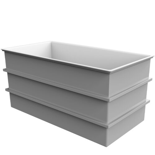 PW2000.OPEN 2000 litre open top tank