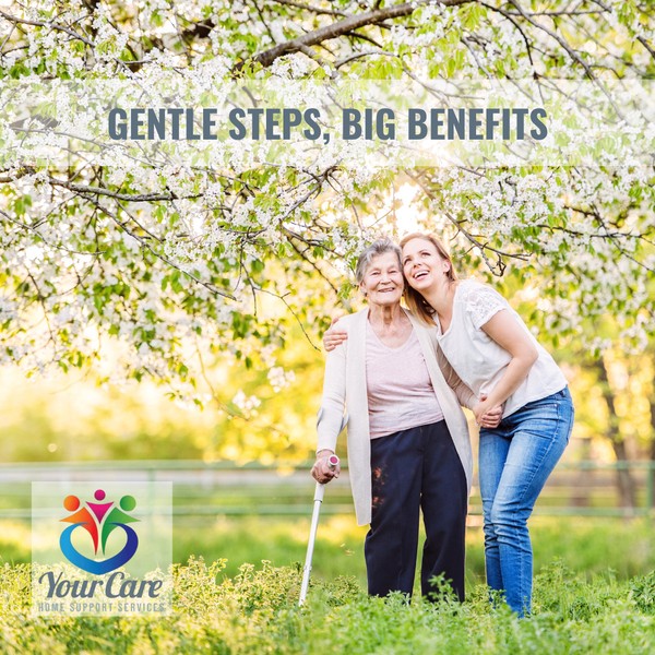 Gentle Steps, Big Benefits: The Joy of Walking with Support
