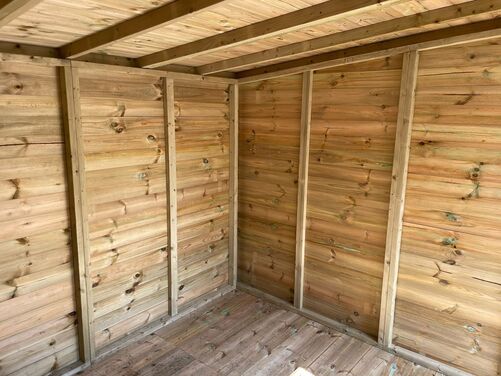 #PVC095 10x10 Pent Summer House